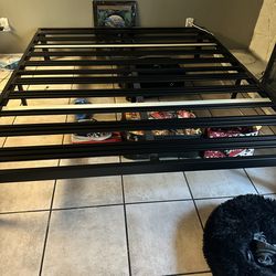 King Size metal platform bed frame