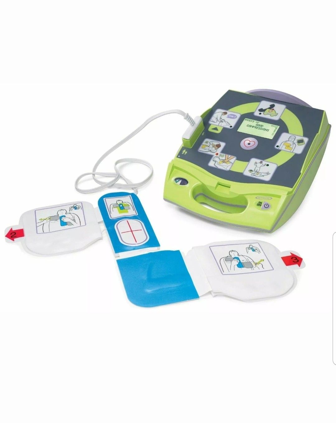Zoll Cprd Padz Aed Plus Defibrillator Electrode Adult Pad, Expiration