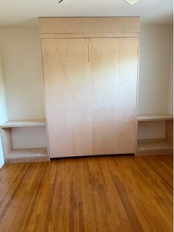 Solid wood Murphy Bed