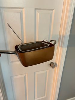 Copper chef copper crisper and square pan set