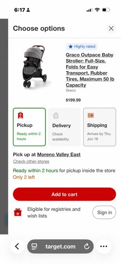 Graco outpace  stroller