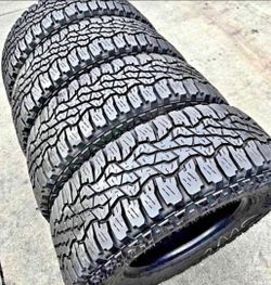 275 70 18 Goodyear tires Con 80% de Vida Las 4