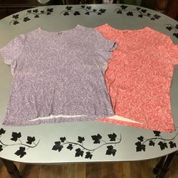 Women’s Tops (size L) $5 each