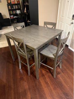 Dining Room with 4 chairs purchased 4/2026