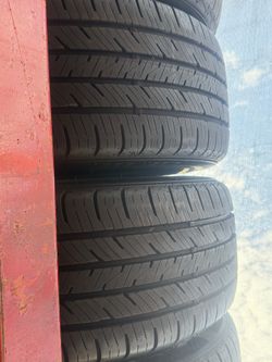 2 used tires 225/45r17 Falken 🤑free installation and balance ‼️👌 9% tread