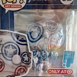 Funko Pop Captain America Art Series 