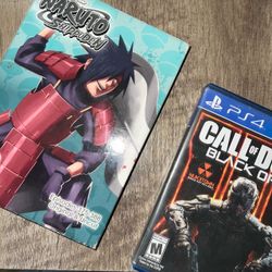 Naruto Shippuden DVD & COD Black Ops 3 PS4 Bundle