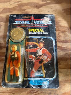 1984 Star Wars the power of the force Luke skywalker action figure