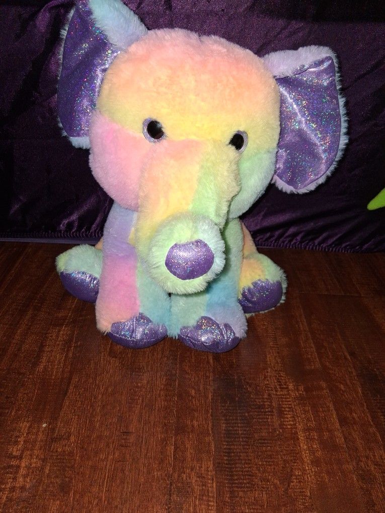 Colorful Elephant Stuff Toy