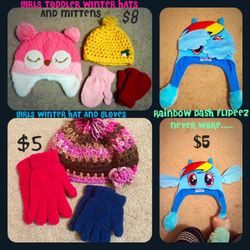 KIDS HATS AND GLOVES