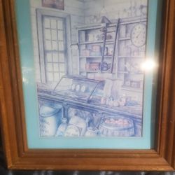 Vintage Homco Coca-Cola General Store Print