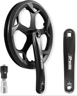 Bike Crankset for Ebike: 48T/52T