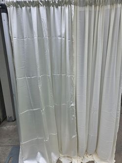 Linen drapery for wall coverage or back drops