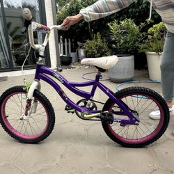 Girls Bike 18” Wheels 48” Long 