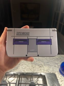 Nintendo 3DS Super Nintendo Limited Edition Console And Charger No Stylus