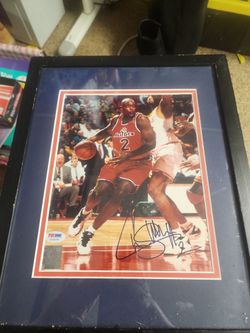 Chris Webber Bulles Signed Picture