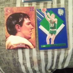 Larry Bird On The Celtics Also A Quarterback Jim Kelly On The Buffalo Bills