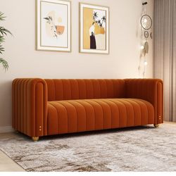 Orange Sofa