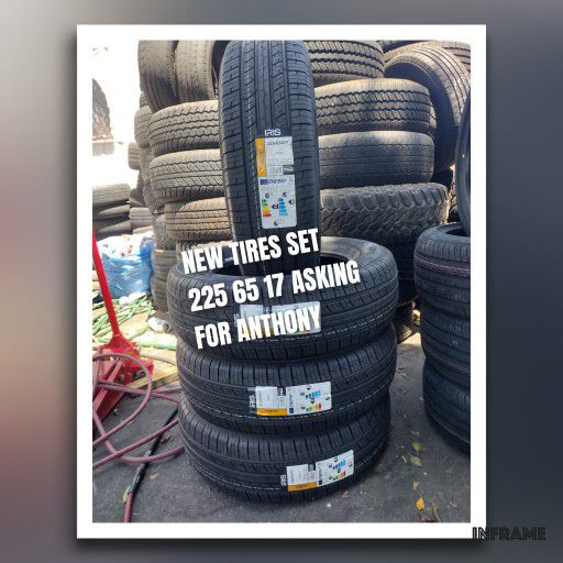 New Tires Set 225 65 17