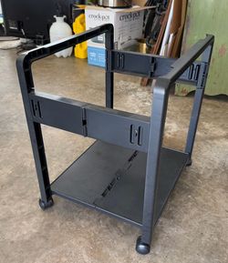Collapsible rolling storage cart