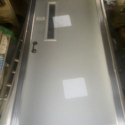 34x76 inch Front Door With Glass Screen