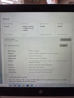 HP Spectre x360 Convertible Laptop