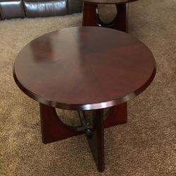 Coffee Table + 2 End Tables