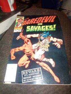 Marvel daredevil in savages 202