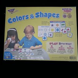 Lakeshore Colors & Shapes Matching Memory Game