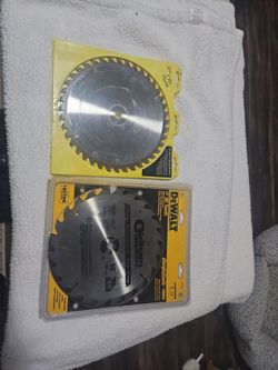 2 - 10" saw Blades 1 - 40 tooth & 1- 80 tooth- in chandler