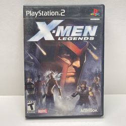 X-Men Legends PS2 No Manual