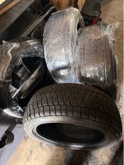 Set of 4 Winter Tires with Rims