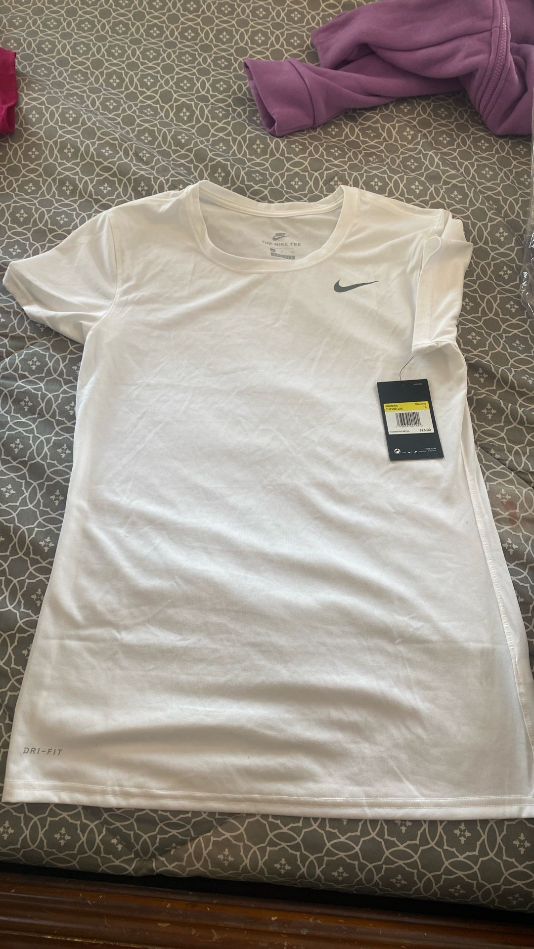 Nike DRI-FIT White Size S