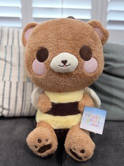Plush Goal Planet Hunny The Sweet Bear-Bee Hug-Sized Plushies