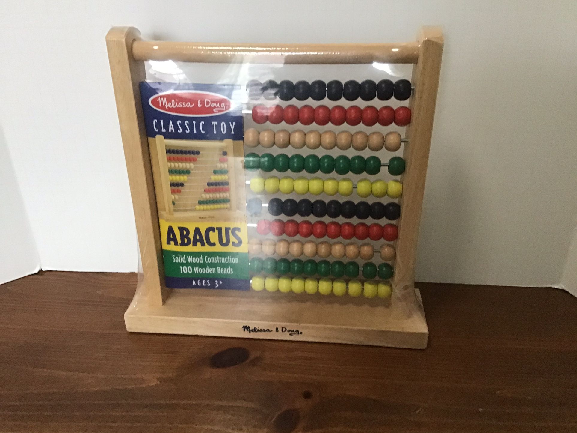 NEW! Melissa  And  Doug  ABACUS Toy