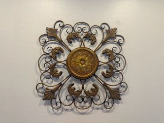 Metal wall art