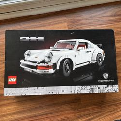 White Porsche 911 Lego Set