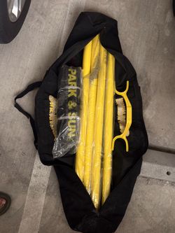 Park & Sun Volleyball Net Set with Carry Bag