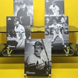 🔥🔥2025 Topps Black⚾️⚾️White 5-Card Lot🔥🔥