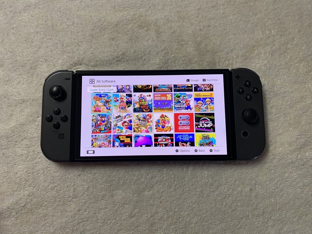 NINTENDO SWITCH OLED MOD with 7500 GAMES