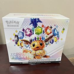 Pokemon Scarlet & Violet Prismatic Evolutions Elite Trainer Box