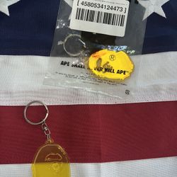 Ape Head, Bape, Reflective Keychain