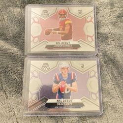 Jayden Daniels Drake Maye Rookie