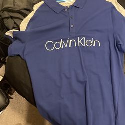 Calvin Klein polo Shirt Large