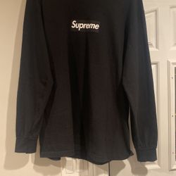Supreme Black Box Logo Long Sleeve