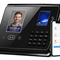 App-Managed Face Recognition Time Clock for Small Business