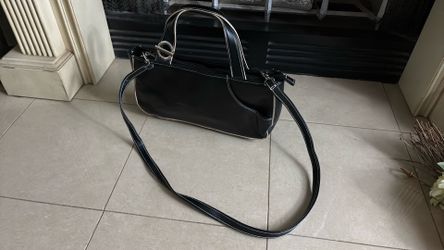 Black Brass Leather shoulder bag