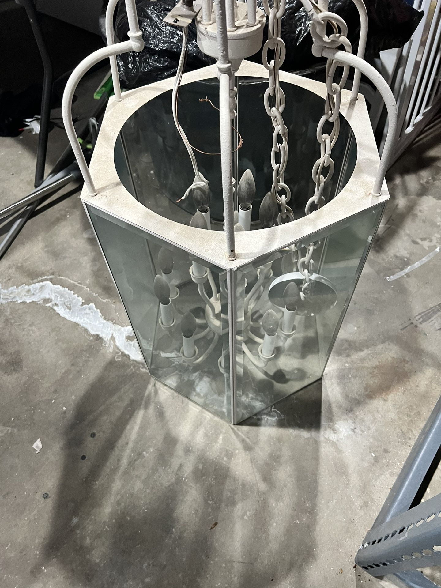 Glass Chandelier