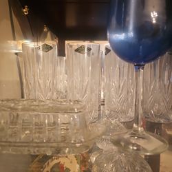 Shannon Crystal Highball Glasses