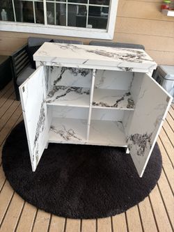 marble dresser / cabinet